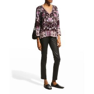 NWOT Johnny Was Terraine Embroidered Blouse